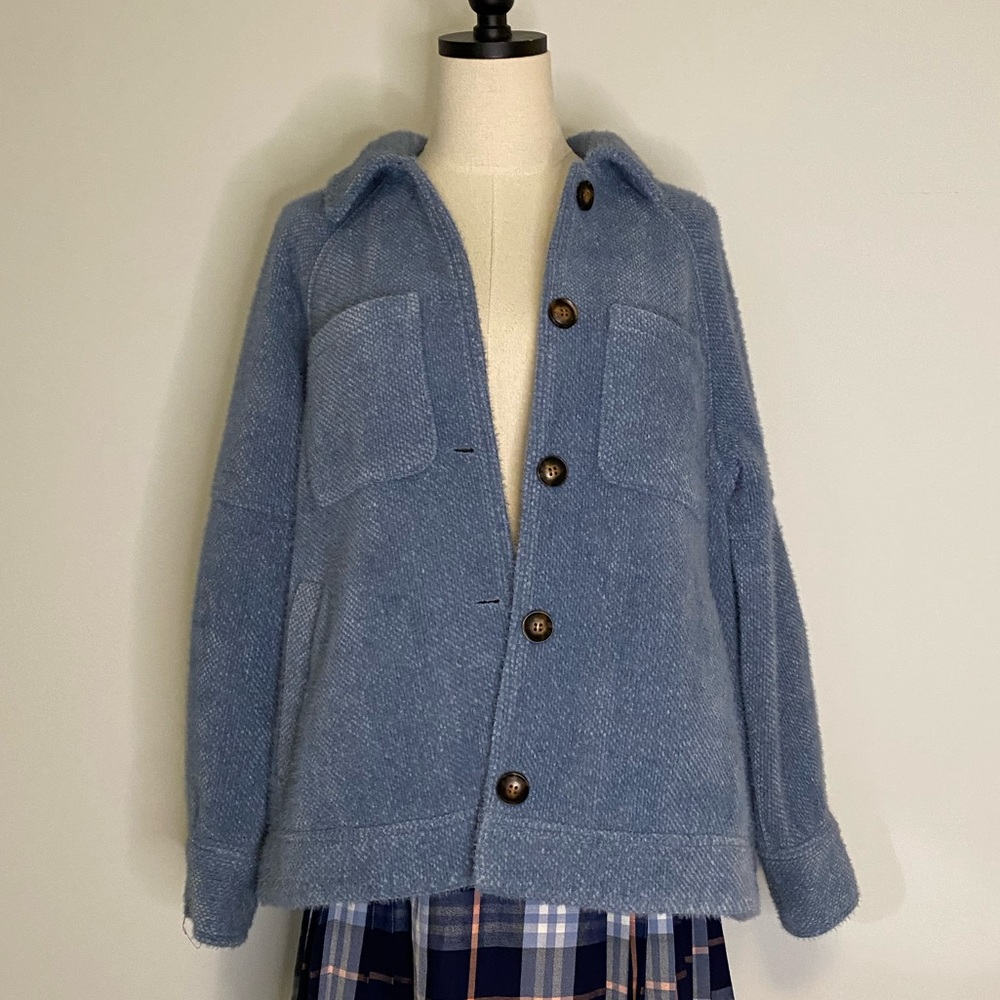 Blue Anthropologie Greylin Jacket